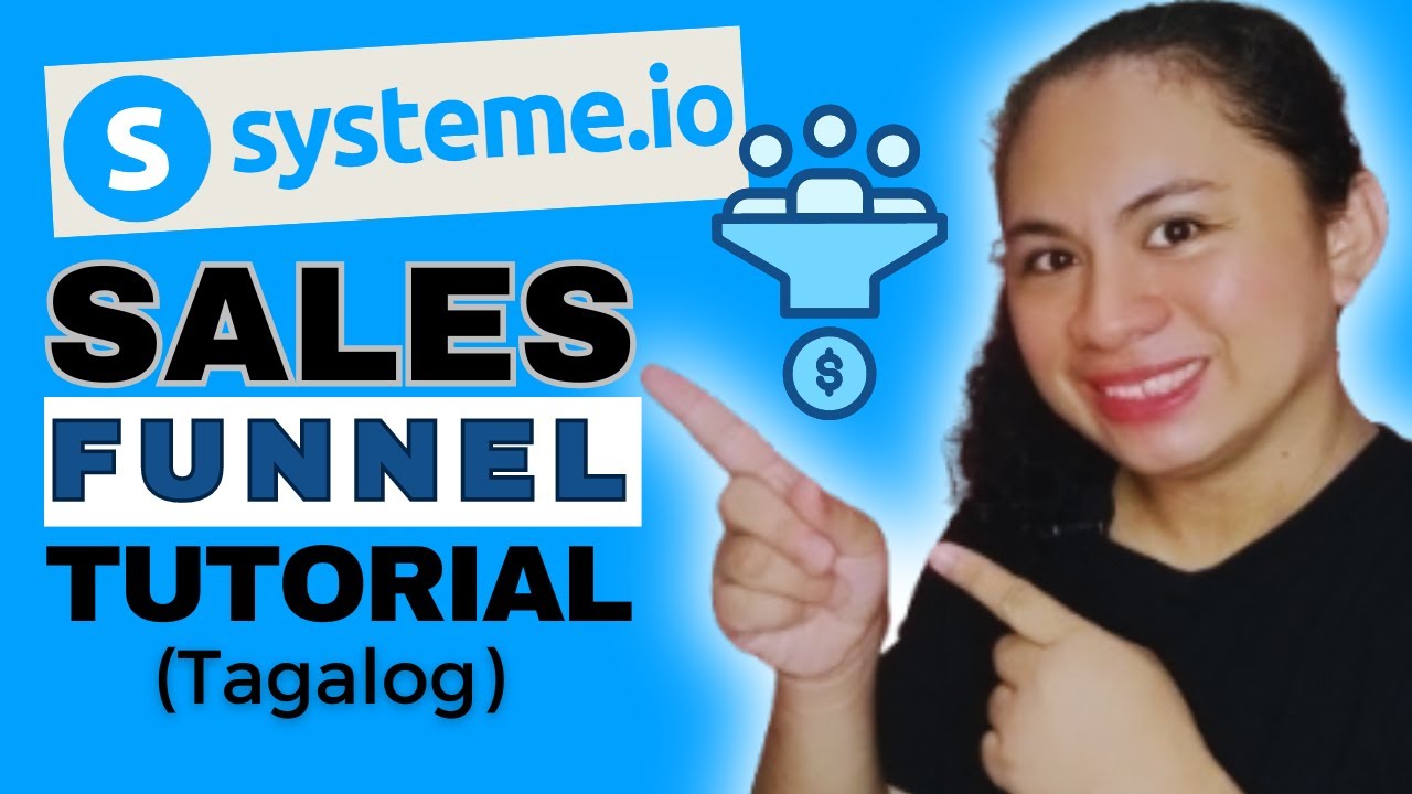 How To Create A Sales Funnel In Systeme.io (FREE) | SYSTEME.IO TAGALOG TUTORIAL 1 How To Create A Sales Funnel In Systeme.io (FREE) | SYSTEME.IO TAGALOG TUTORIAL