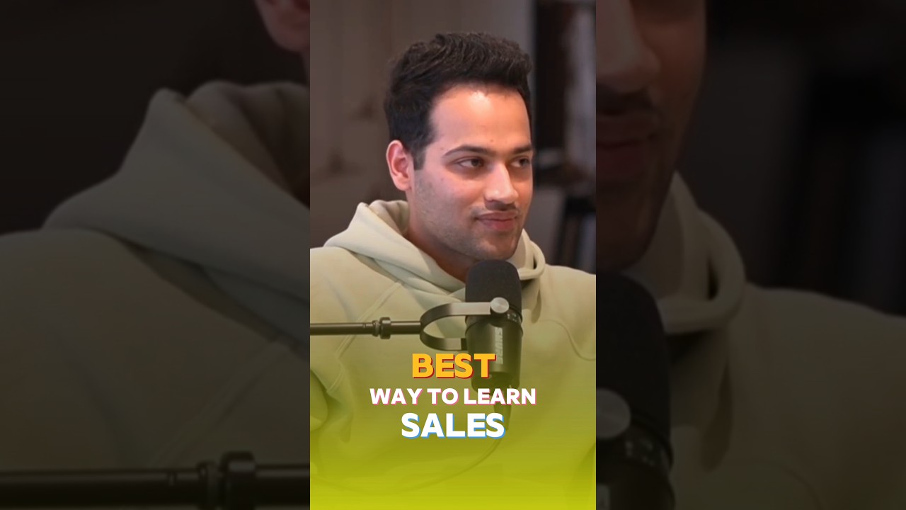 Best Way to Learn Sales 🤑
