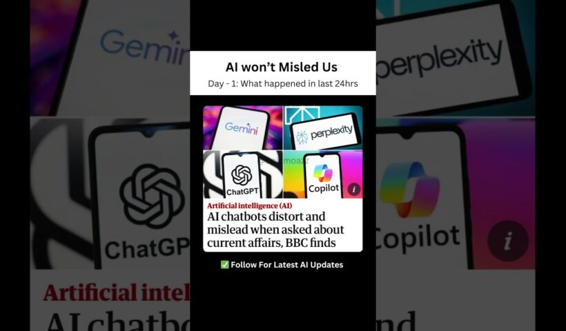 📢 AI Chatbots Are Misleading People—Here’s What BBC Discovered!