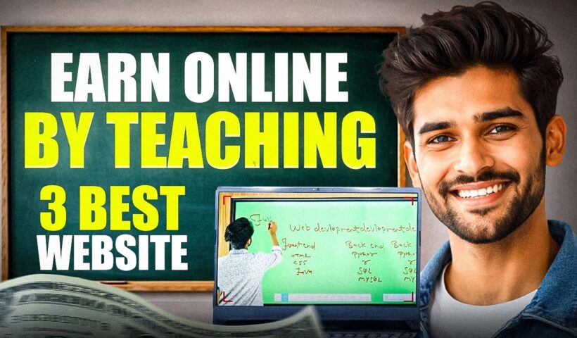 घर बैठे कमाओ! | 3 Genuine ONLINE TEACHING Platforms | Make Money Part Time