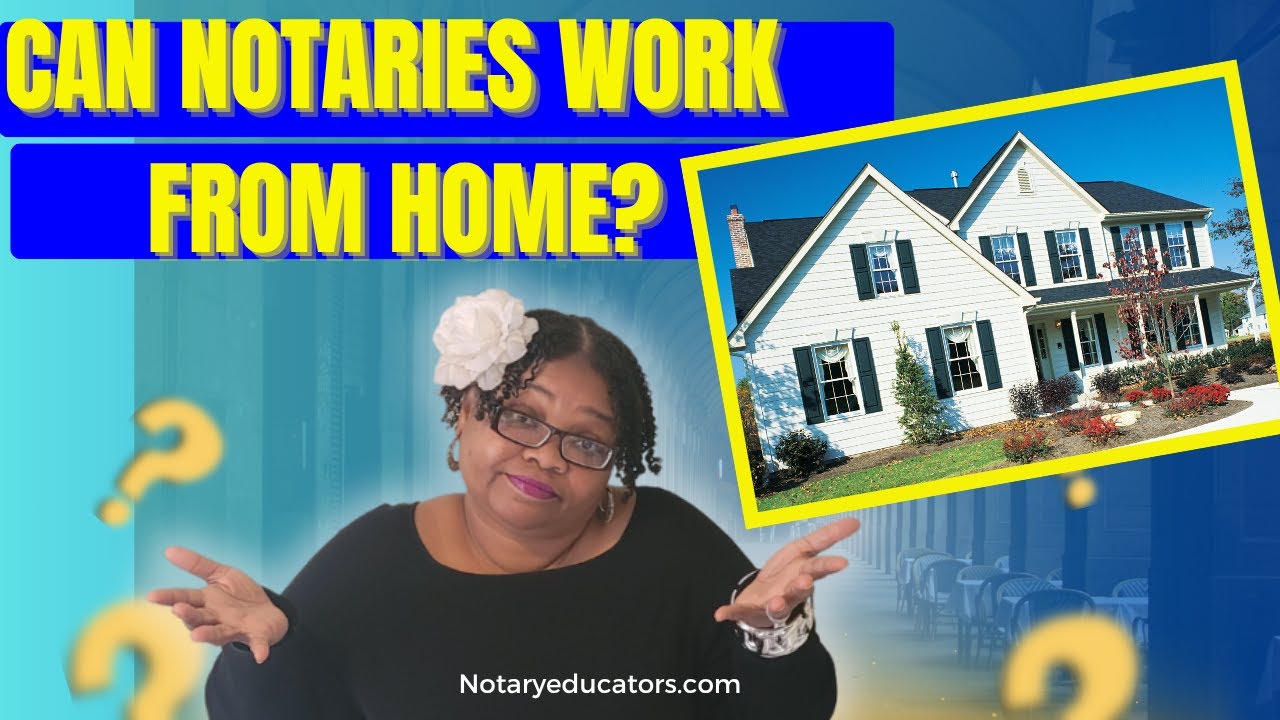 START A NOTARY BUSINESS training tips, work from home Remote Online Notary notaryeducators.com