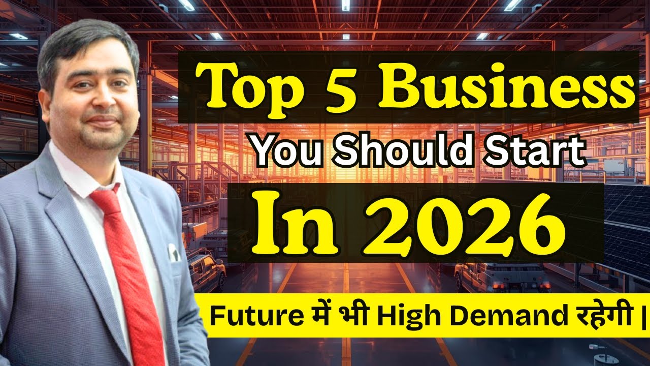 5 Manufacturing Business Ideas for 2026 | New Business Ideas That Will Grow for Next 10 Years