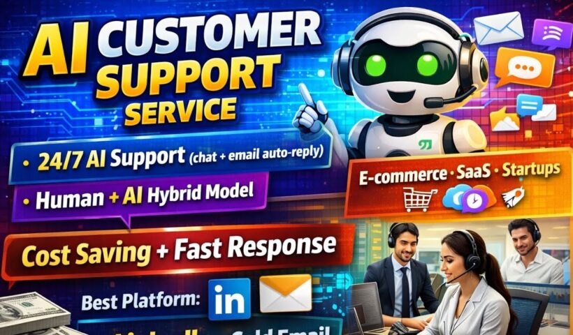 AI Customer Support Business | ₹40,000–2 Lakh/Month | 2026  AI Customer Support Service Start Kare 🚀