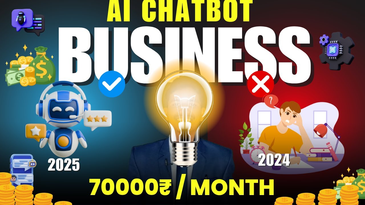 How to start business online in 2025 | AI Chatbot Business |  Earn 70000₹ per month | Low Investment