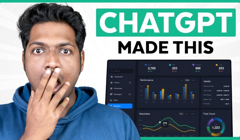 How I Built a ONE CLICK Excel Dashboard with ChatGPT 😎