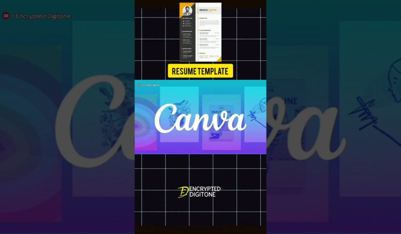 Free Resume Template | How to template Making | #template #onlinebusiness #shorts