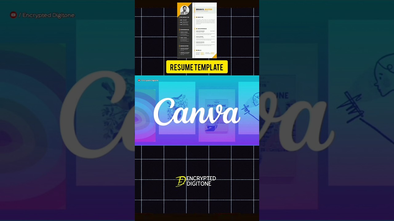 Free Resume Template | How to template Making | #template #onlinebusiness #shorts