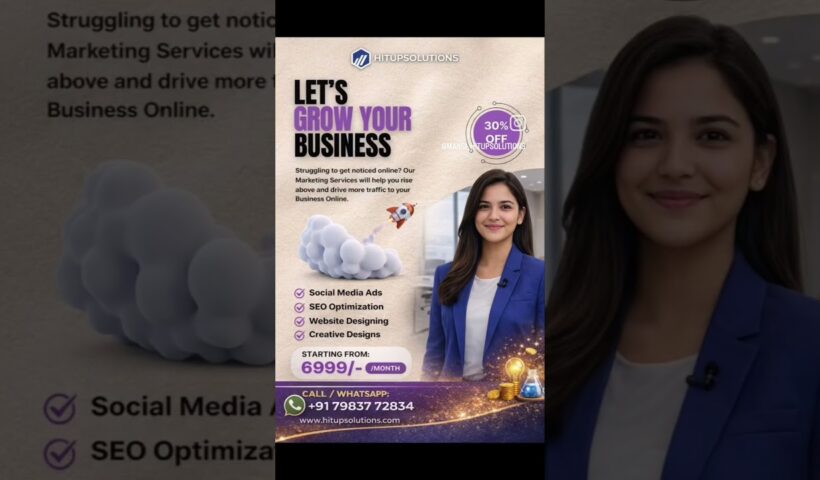 Your Business Isn’t Failing Your Marketing 🚀Start Growing with HitupSolutions www.hitupsolutions.com