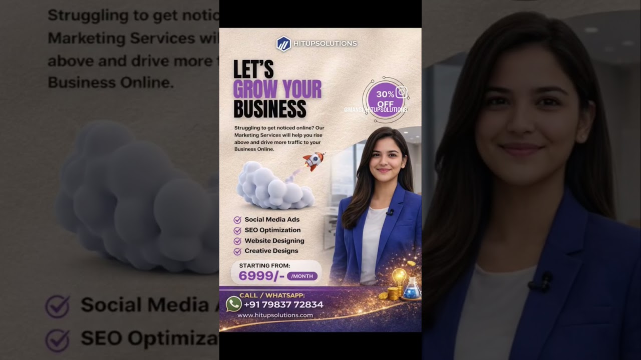 Your Business Isn’t Failing Your Marketing 🚀Start Growing with HitupSolutions www.hitupsolutions.com