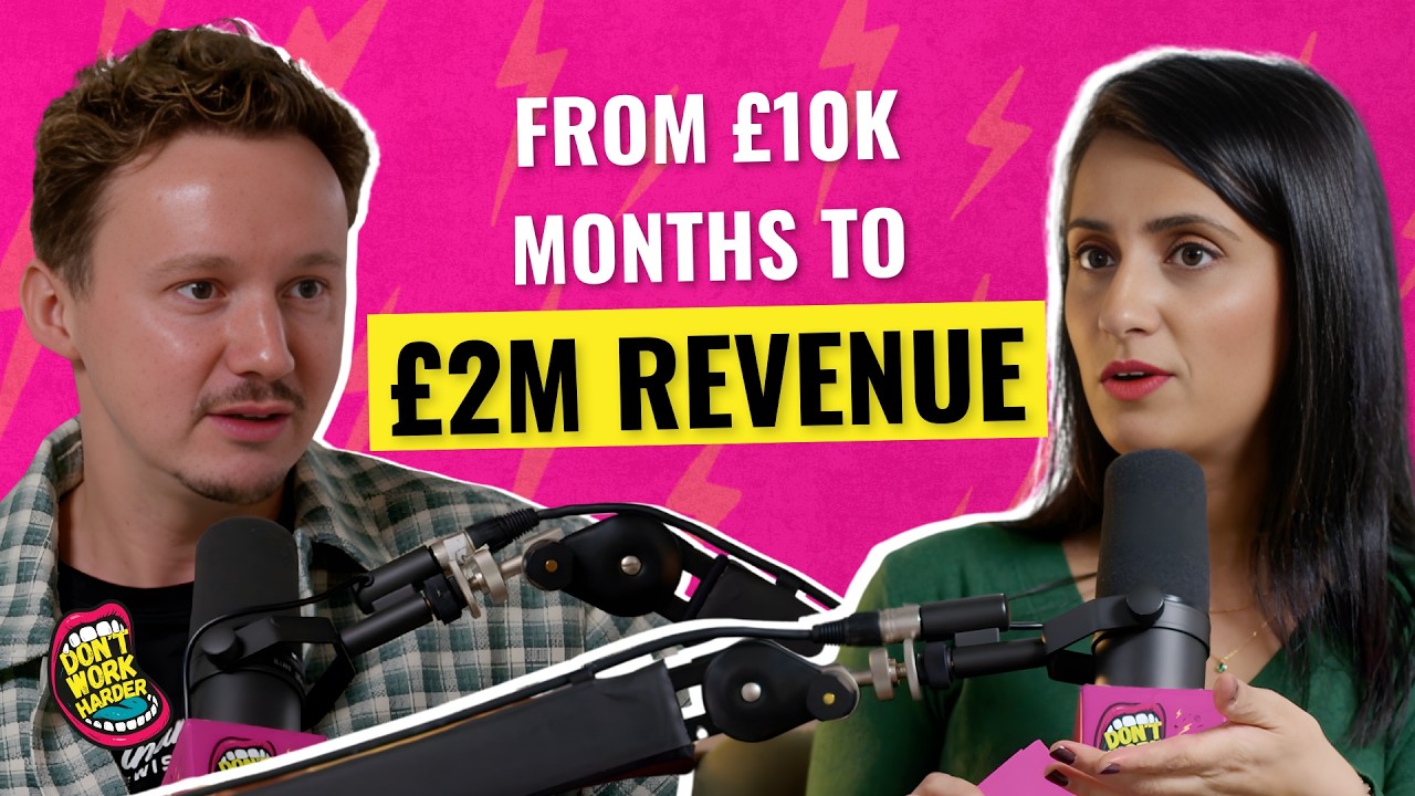 How He Built a £2M Business Without Selling Out | Don't Work Harder 1 How He Built a £2M Business Without Selling Out | Don't Work Harder