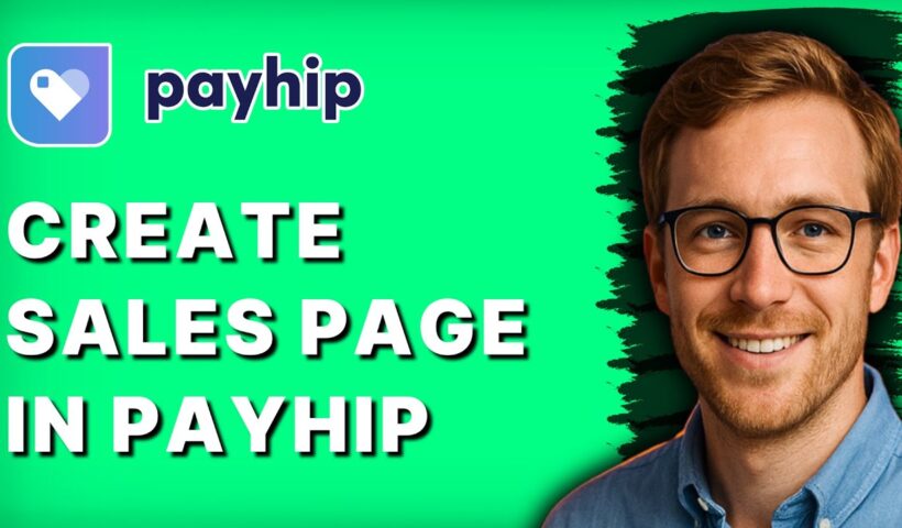 How to Create Sales Page in Payhip [2026 Full Guide]