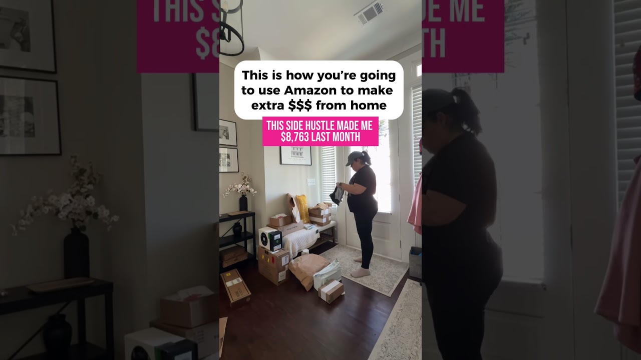 This Amazon trick made me $8,763 last month #passiveincome #amazon #hustle