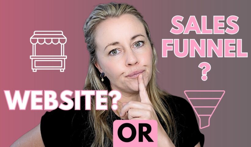 Sales Funnel vs Website (Most People Get This Wrong)