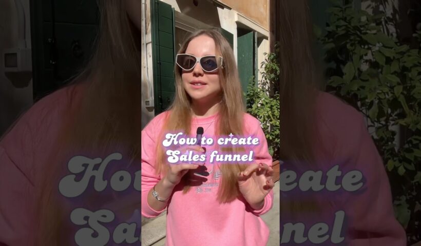 How to create sales funnel that will sell your online services everyday?)