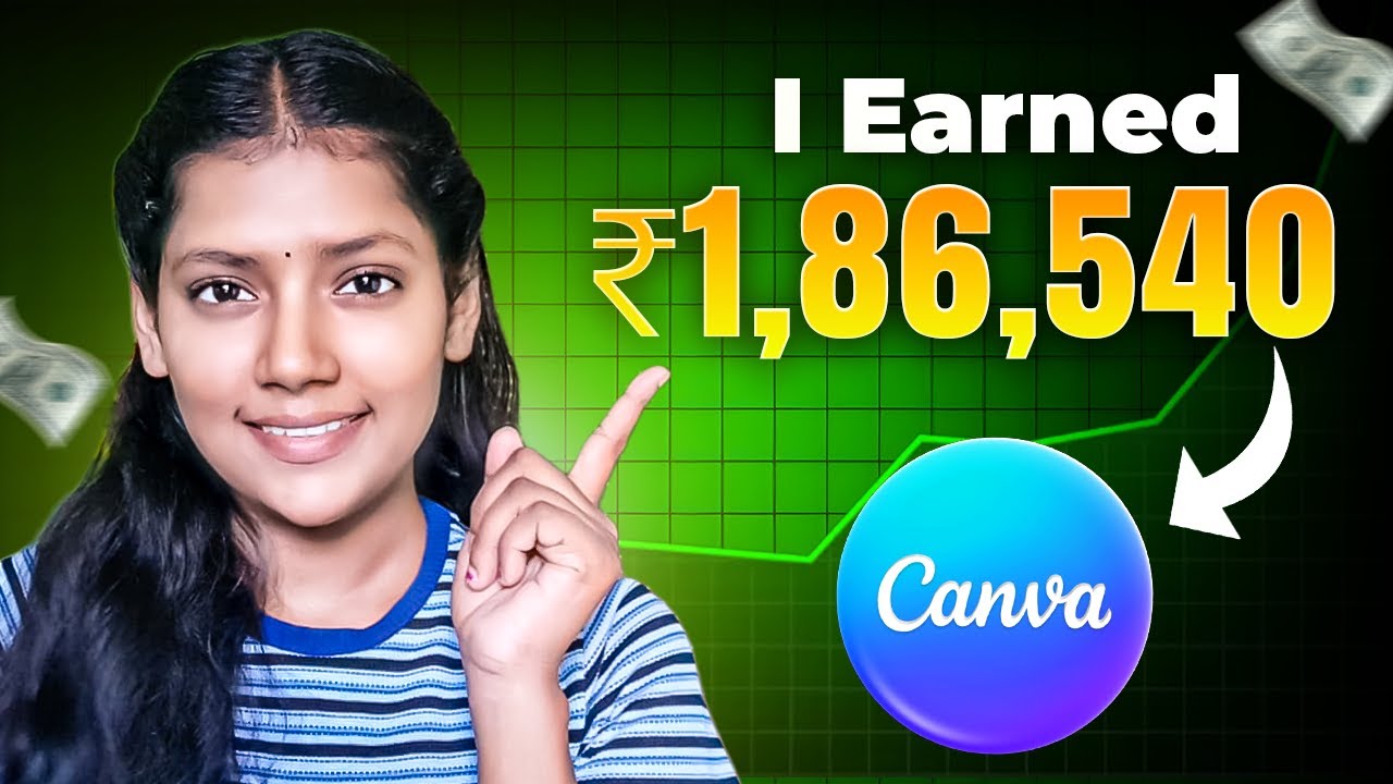 How I Made ₹1,86,540 Using Canva | Diptimai Sahoo