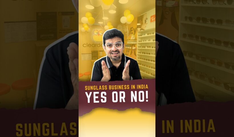 Sunglasses business in India? #startup #smallbusiness #businessideas #sunglasses #business
