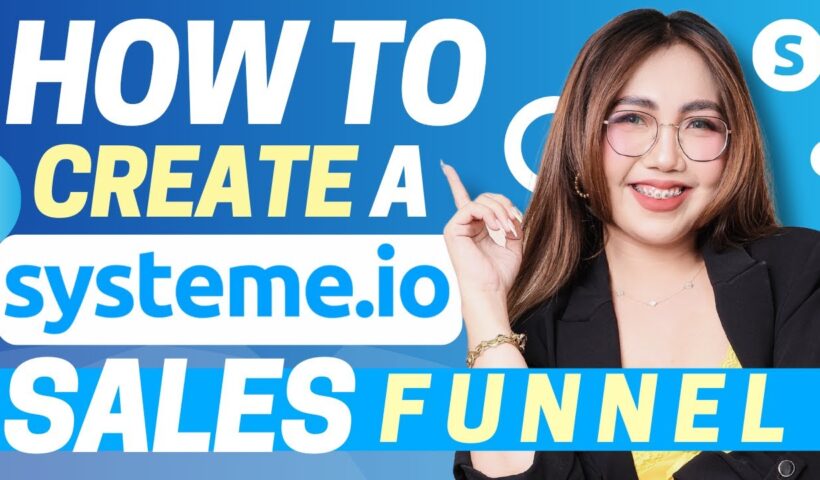 How To Create A Sales Funnel In Systeme.io for FREE | FULL STEP-BY-STEP TUTORIAL