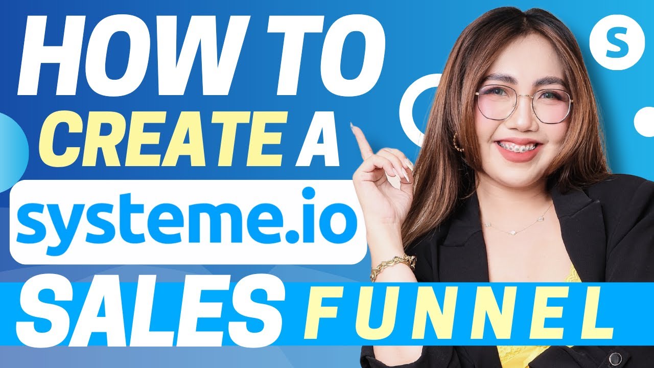 How To Create A Sales Funnel In Systeme.io for FREE | FULL STEP-BY-STEP TUTORIAL
