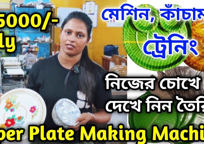 Paper Plate Making Machine  | Fully Automatic Paper Plate Making Machine | Paper Plate Manufacturer