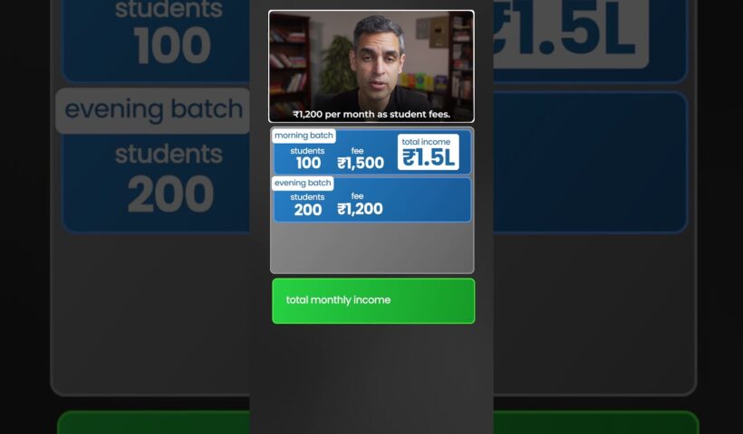 ONLINE TUTORING se Aap Kitna EARN kar sakte hain?! | Ankur Warikoo #shorts