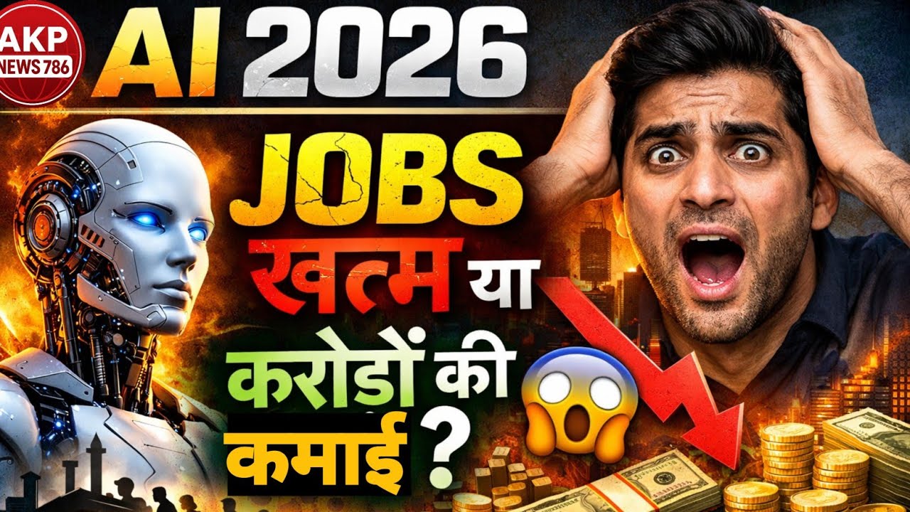 🚨 AI 2026: नौकरियाँ जाएंगी या बनेगा करोड़ों कमाने का सुनहरा मौका? 😱🔥