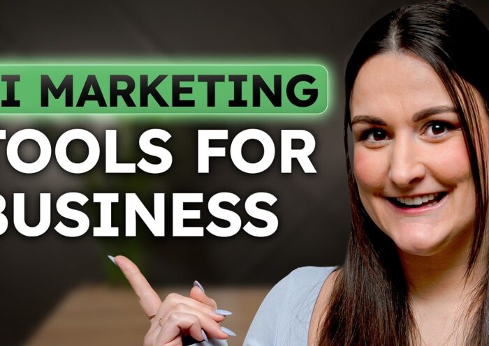 How To Use AI to Start, Build & Grow Your Small Business (20 AI Marketing Tools!)