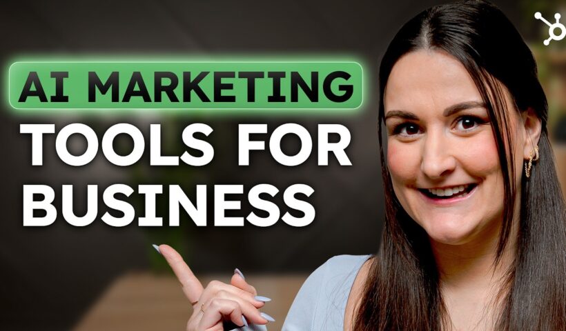 How To Use AI to Start, Build & Grow Your Small Business (20 AI Marketing Tools!)