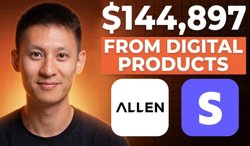 $144,897/week selling digital products - here's exactly how
