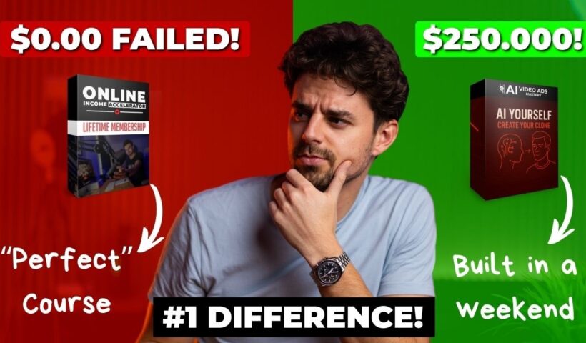 I Built the “Perfect” Course… Nobody Bought It - Do This Instead