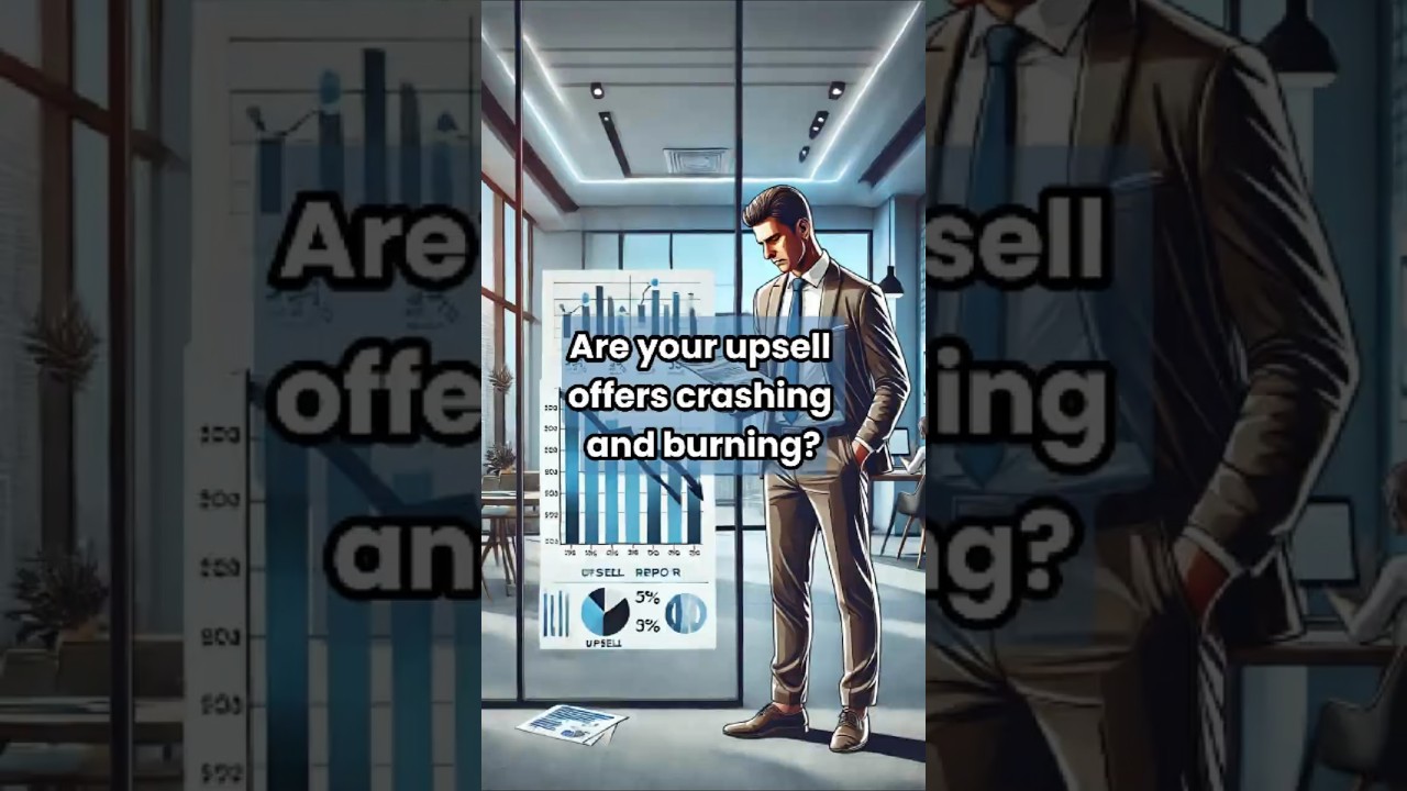 Are your upsell offers crashing and burning? #onlinebusiness #salesfunnel #digitalmarketing