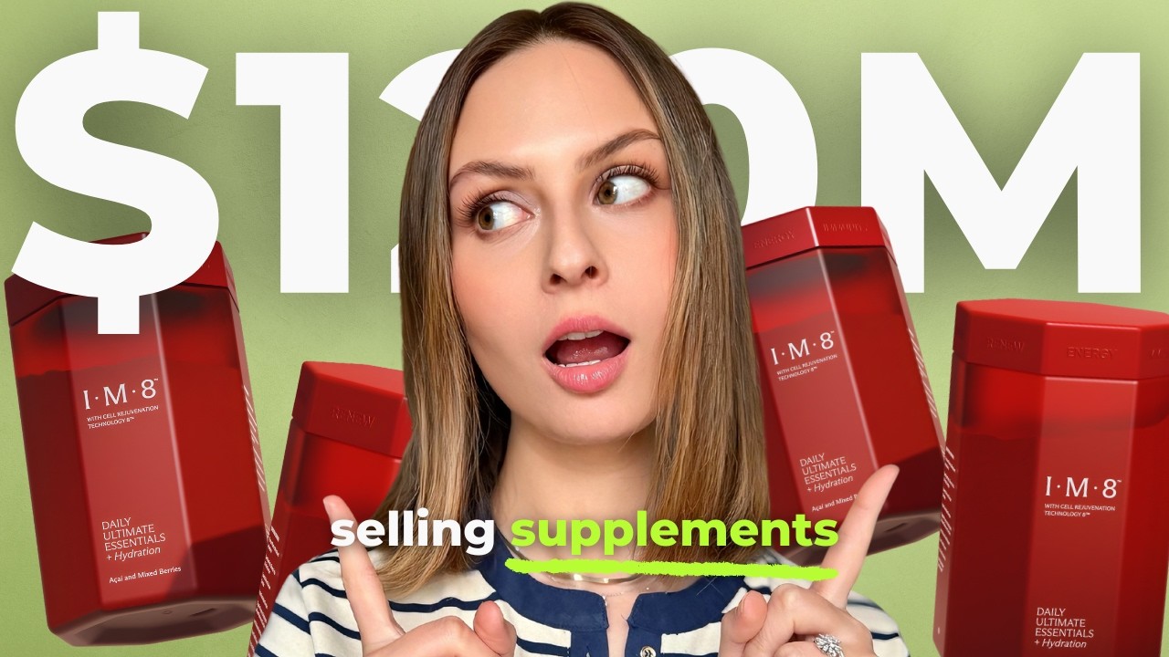 The IM8 Strategy That Made $108M in Just 11 Months| IM8 DTC Brand Breakdown