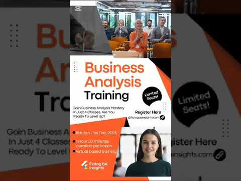 January Online Business Analysis Training