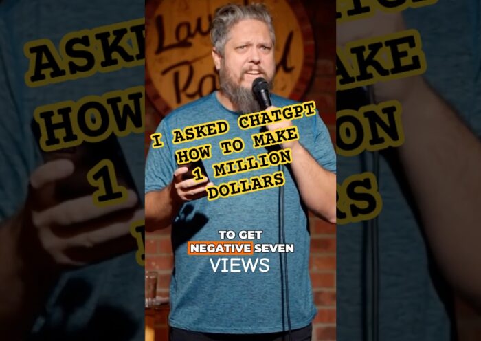 My AI-Generated Mermaid Videos Got -7 Views (Stand-Up Comedy)