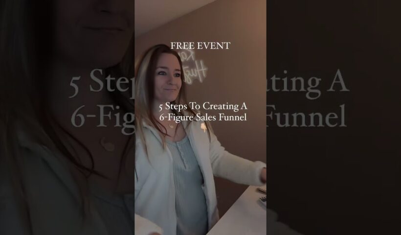 ❗️FREE EVENT👇🏼 I’m hosting a FREE Sales Funnel training on April 16th @ 6 PM CST that will reveal m
