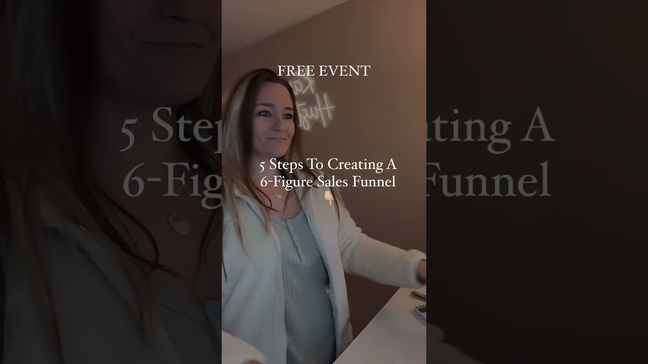 ❗️FREE EVENT👇🏼 I’m hosting a FREE Sales Funnel training on April 16th @ 6 PM CST that will reveal m
