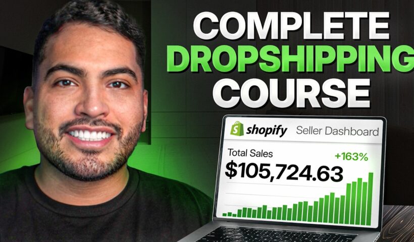 Shopify Dropshipping Full Course 2026 | Complete Beginner Step-by-Step Guide (4 Hours)