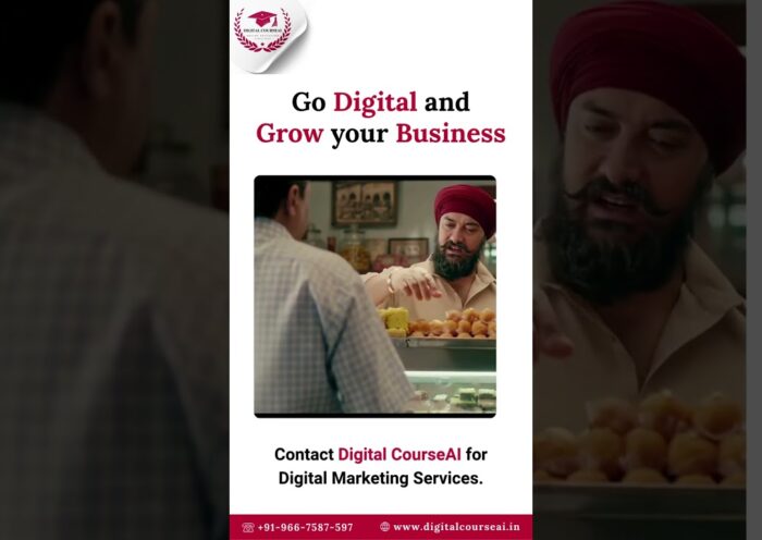 📈 Go Digital & Grow Your Business with Digital CourseAI | Digital Marketing Agency #shorts