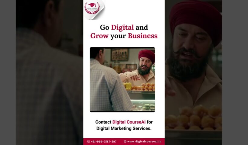 📈 Go Digital & Grow Your Business with Digital CourseAI | Digital Marketing Agency #shorts