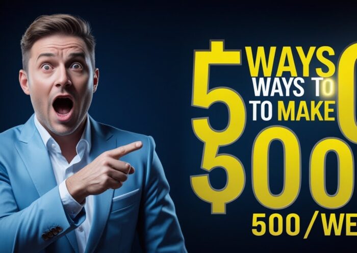 5 Ways to Make $500/Week With Claude AI in 2024