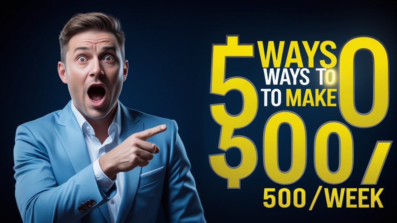 5 Ways to Make $500/Week With Claude AI in 2024