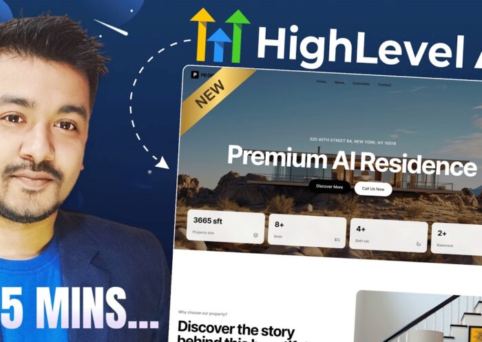 GoHighLevel AI Studio Tutorial 2026 — Build a Website in 5 Minutes