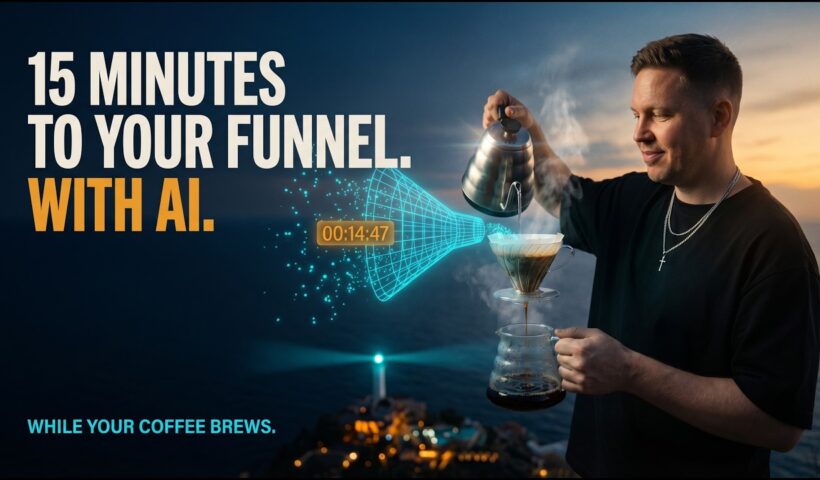 How to Build a Sales Funnel With AI in 15 Minutes (No Team, No Code)