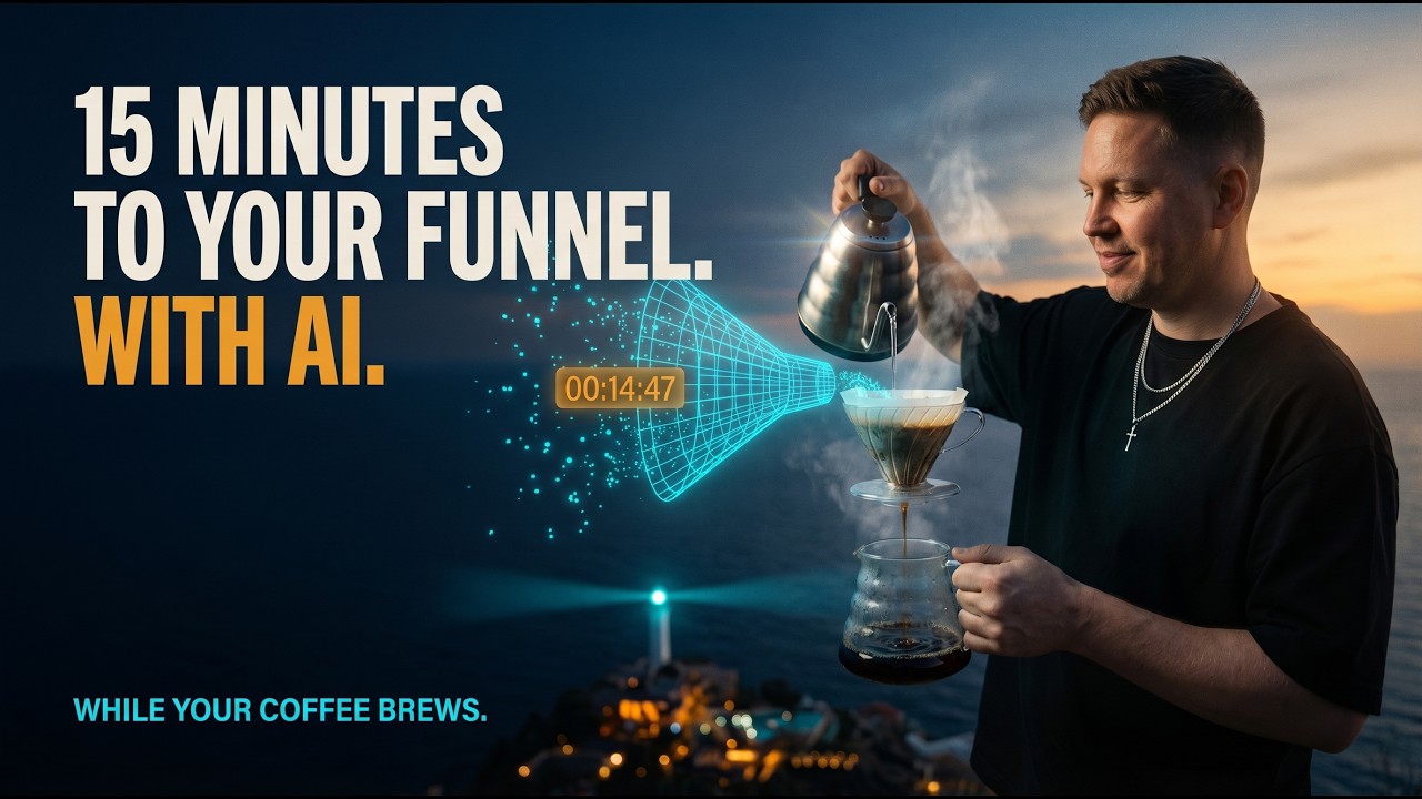 How to Build a Sales Funnel With AI in 15 Minutes (No Team, No Code) 1 How to Build a Sales Funnel With AI in 15 Minutes (No Team, No Code)