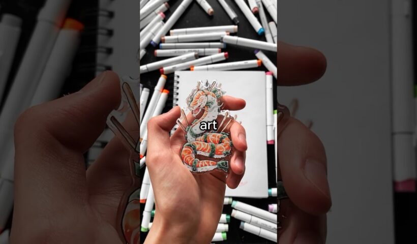 How to Sell YOUR Art Online! 🐉🍣 #arttutorial