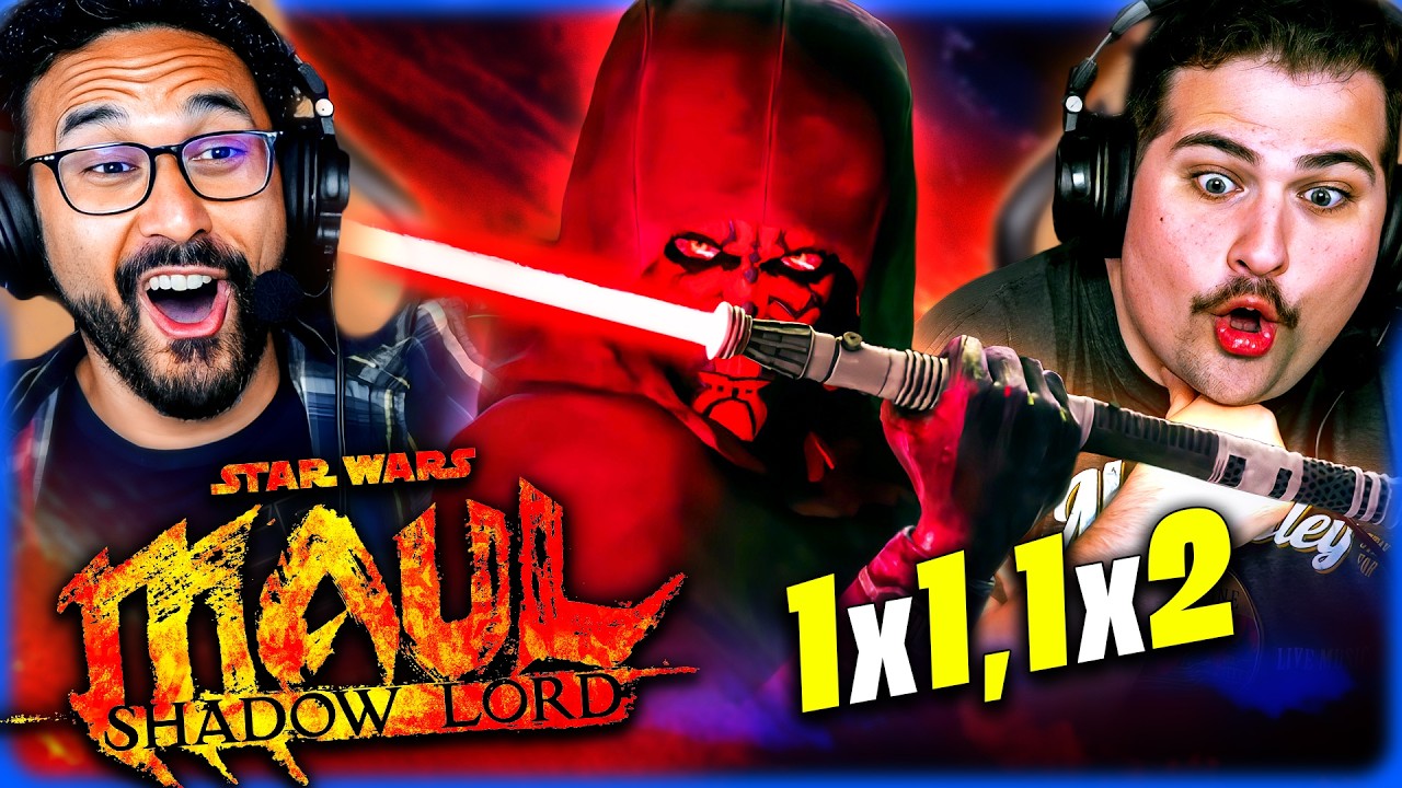 STAR WARS: MAUL - SHADOW LORD Episodes 1 & 2 REACTION - CLONE WARS MEETS ANDOR?! -REVIEW