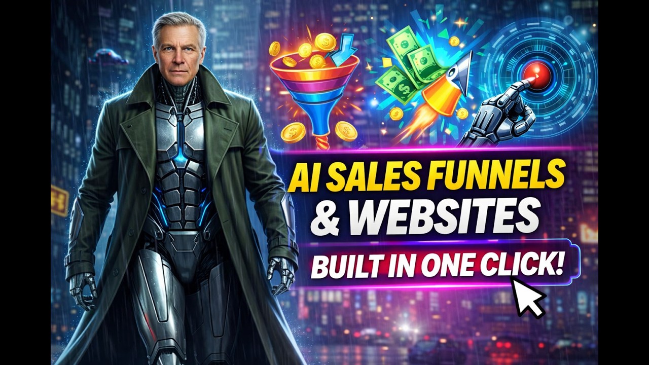 AI Sales Funnel Builder + Website Studio (No Coding) | Build Unlimited Affiliate Funnels in Minutes!