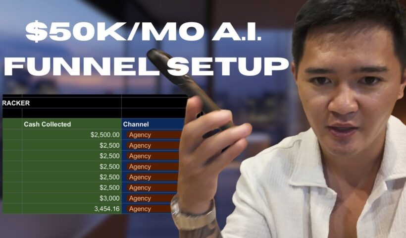 What a $50k/month AI agency sales funnel looks like (Full Breakdown)