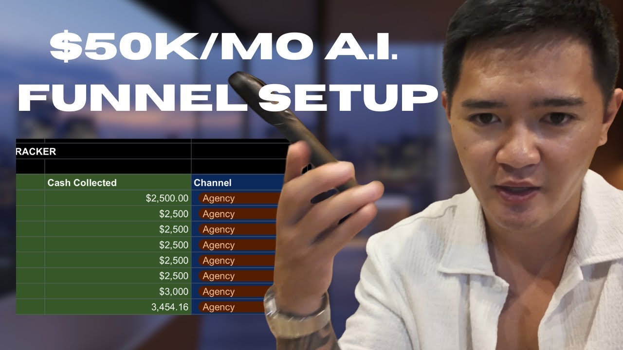 What a $50k/month AI agency sales funnel looks like (Full Breakdown)