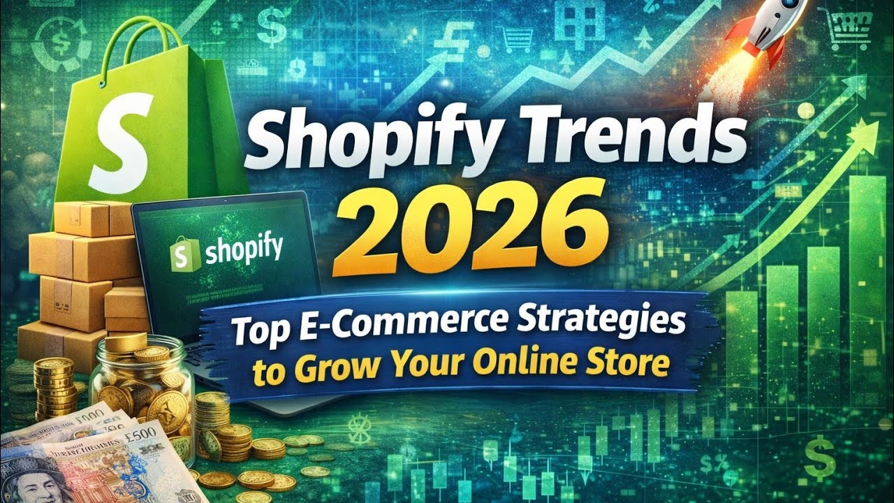 Shopify Trends 2026 | Top E-Commerce Strategies to Grow Your Online Store