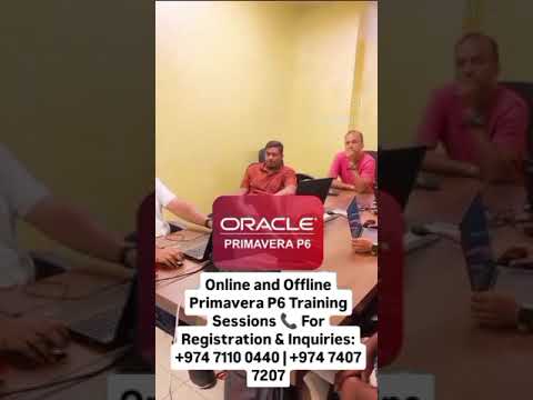 Primavera P6 Training with BMTC Qatar Online & Face-to-Face options! #PrimaveraP6 #p6training 1 Primavera P6 Training with BMTC Qatar Online & Face-to-Face options! #PrimaveraP6 #p6training